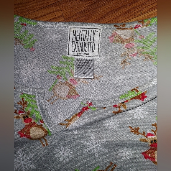 Christmas PJs 2 piece set - Picture 4 of 5